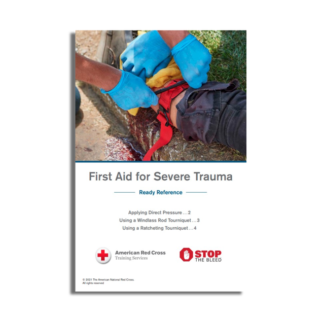 Red Cross First Aid for Severe Trauma (FAST) Reference Guide